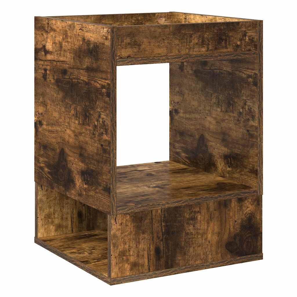 Tavolino Rovere fumÃ© 40 x 40 x 56 cm Legno multistrato