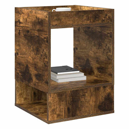 Tavolino Rovere fumÃ© 40 x 40 x 56 cm Legno multistrato