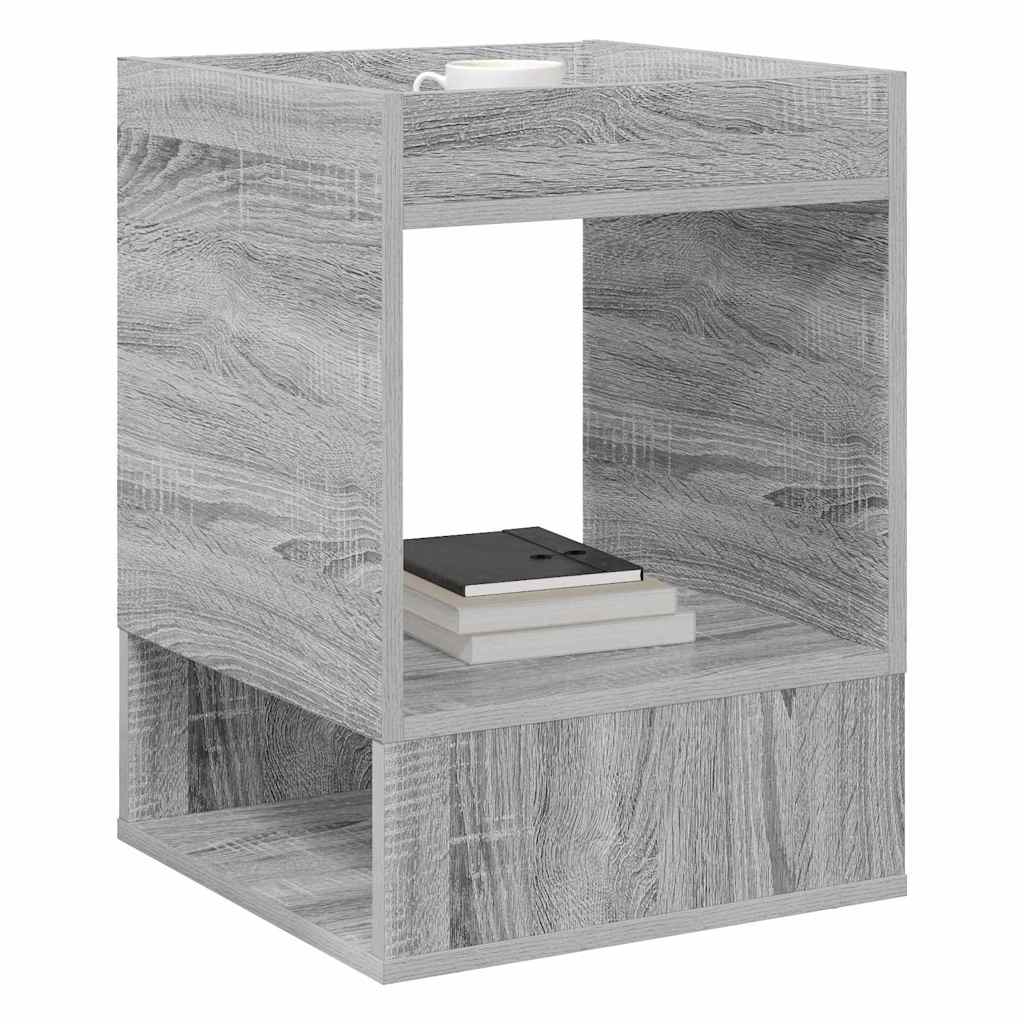 Tavolino Grigio Sonoma 40 x 40 x 56 cm Legno multistrato