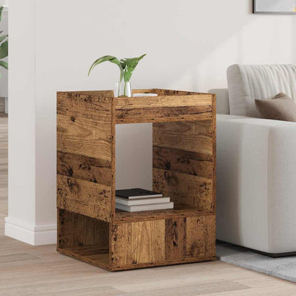 Tavolino Legno vecchio 40 x 40 x 56 cm Legno multistrato