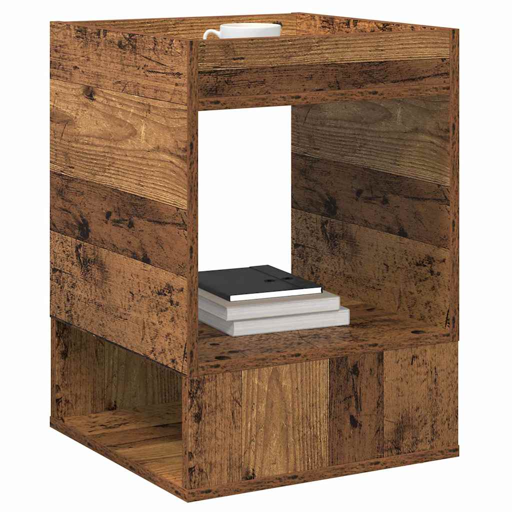 Tavolino 2 pcs Legno vecchio 40 x 40 x 56 cm Legno multistrato