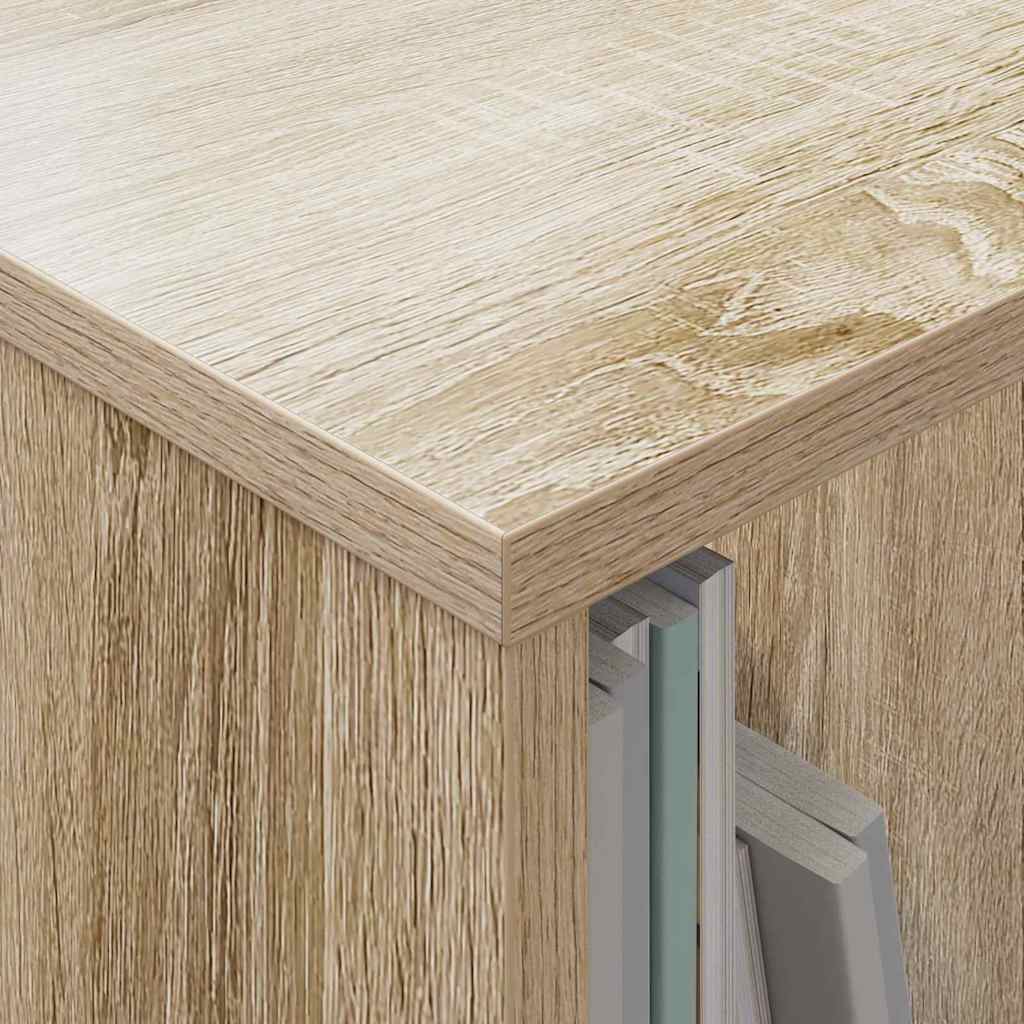 Scaffale per riviste Rovere Sonoma 102 x 30 x 45 cm