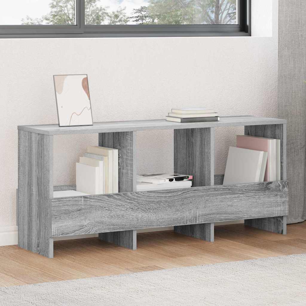 Scaffale per riviste Grigio Sonoma 102 x 30 x 45 cm