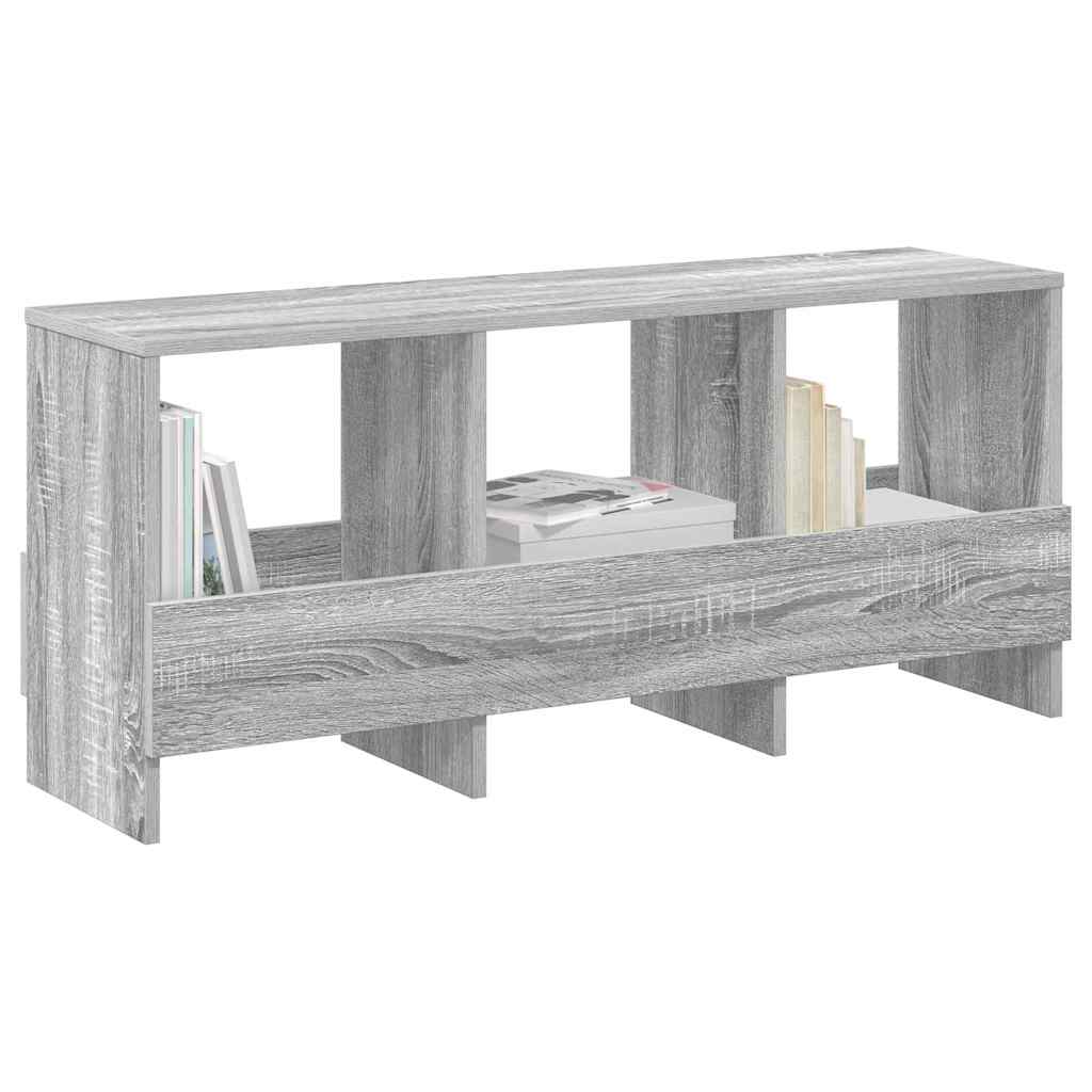 Scaffale per riviste Grigio Sonoma 102 x 30 x 45 cm
