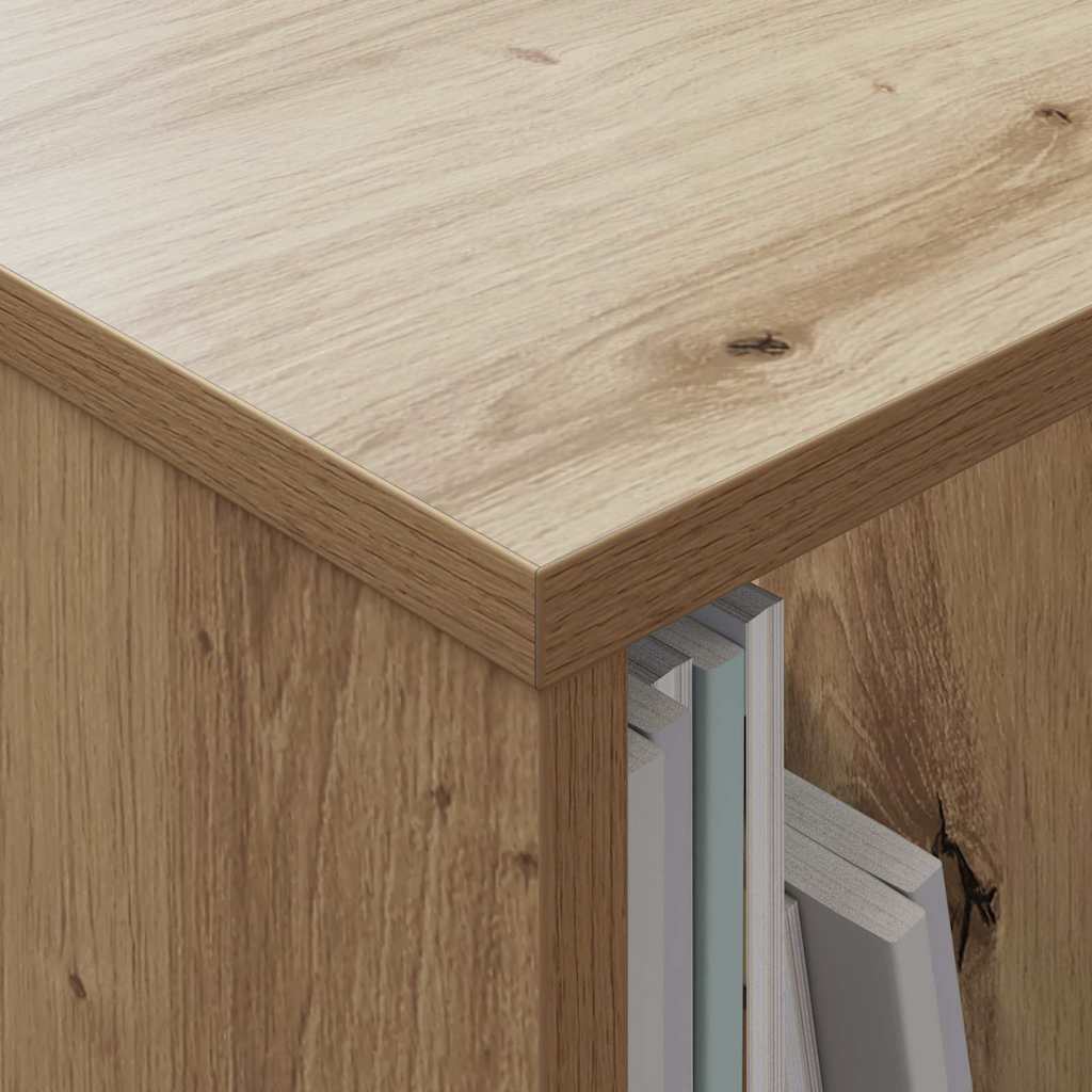Scaffale per riviste Rovere artigianale 102 x 30 x 45 cm