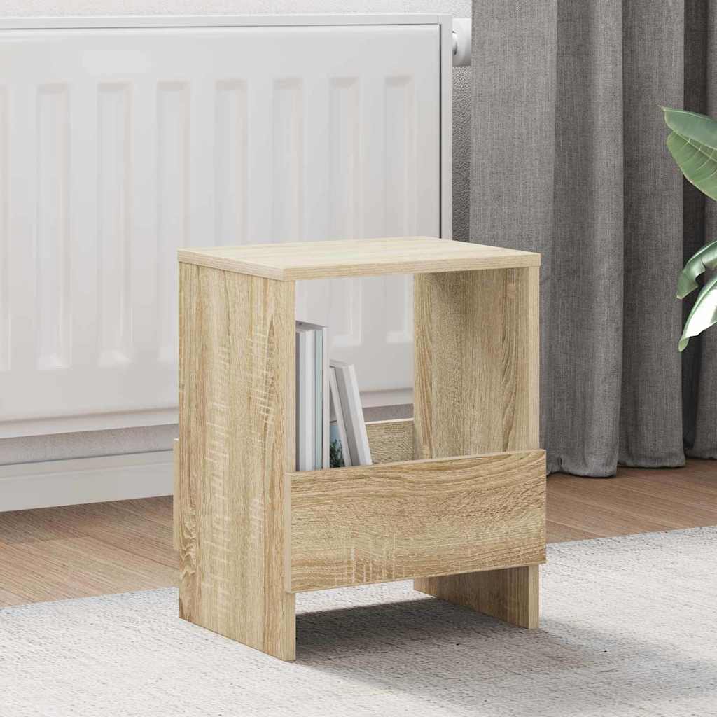 Scaffale per riviste 2 pcs Rovere Sonoma 35 x 30 x 45 cm