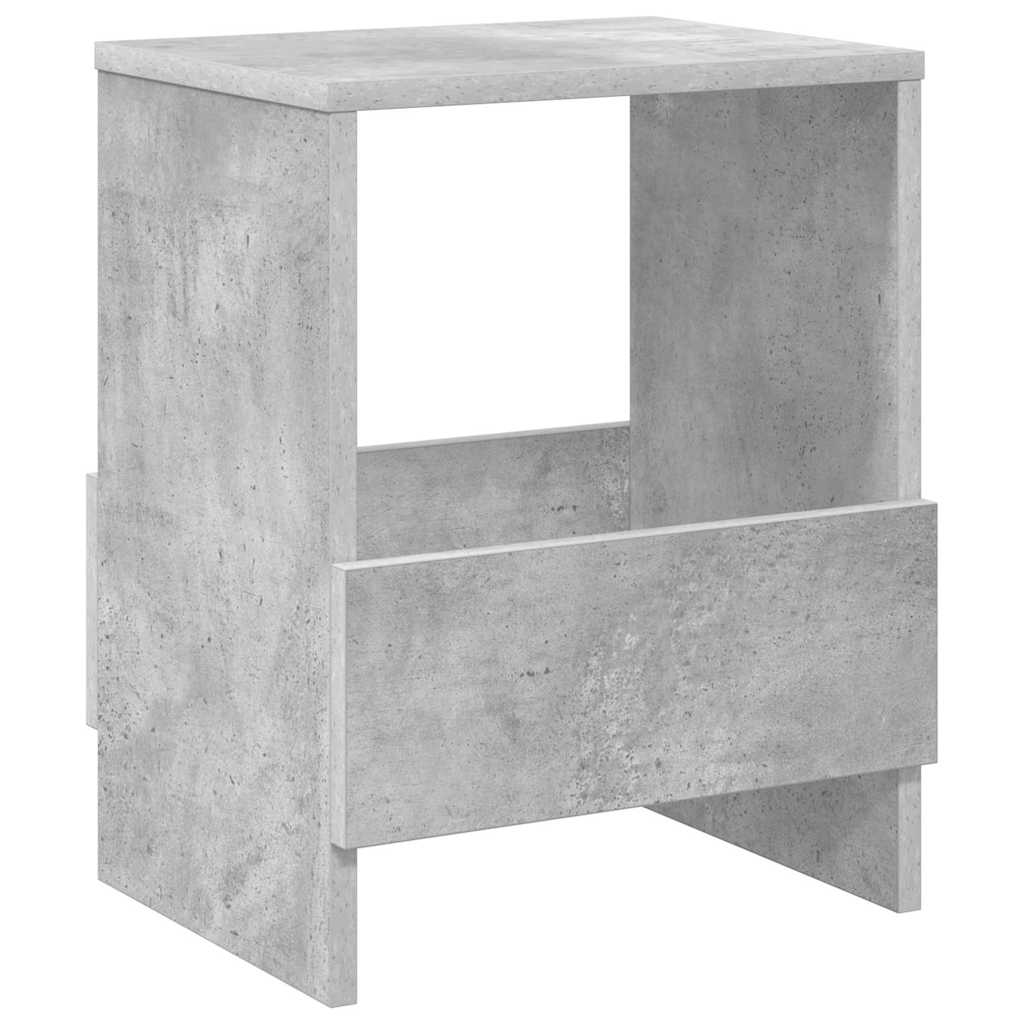 Scaffale per riviste Grigio cemento 35 x 30 x 45 cm
