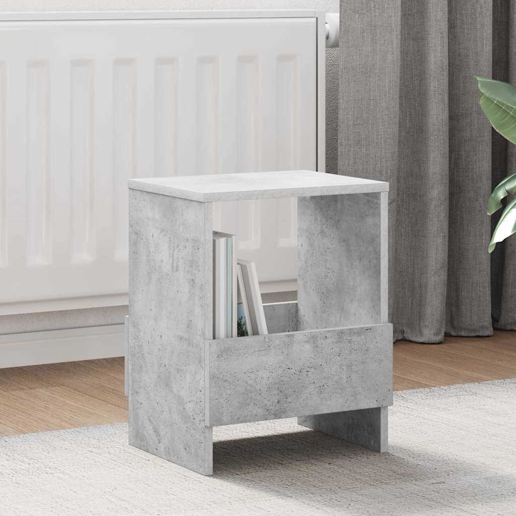 Scaffale per riviste 2 pcs Grigio cemento 35 x 30 x 45 cm