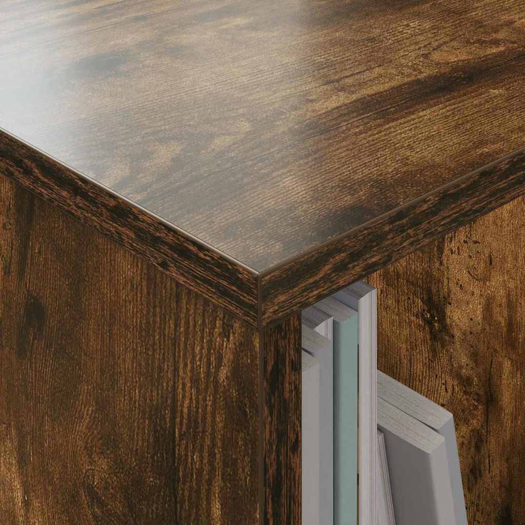 Scaffale per riviste 2 pcs Rovere fumÃ© 35 x 30 x 45 cm
