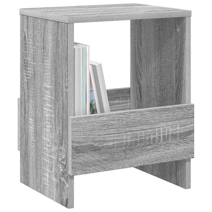 Scaffale per riviste 2 pcs Grigio Sonoma 35 x 30 x 45 cm