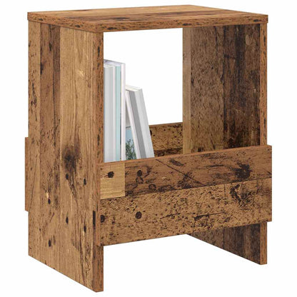 Scaffale per riviste 2 pcs Legno vecchio 35 x 30 x 45 cm