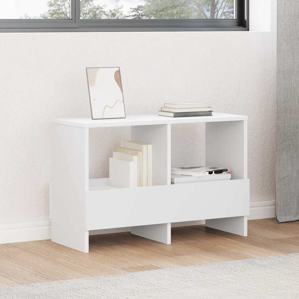 Scaffale per riviste Bianco 68,5 x 30 x 45 cm