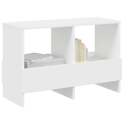 Scaffale per riviste Bianco 68,5 x 30 x 45 cm