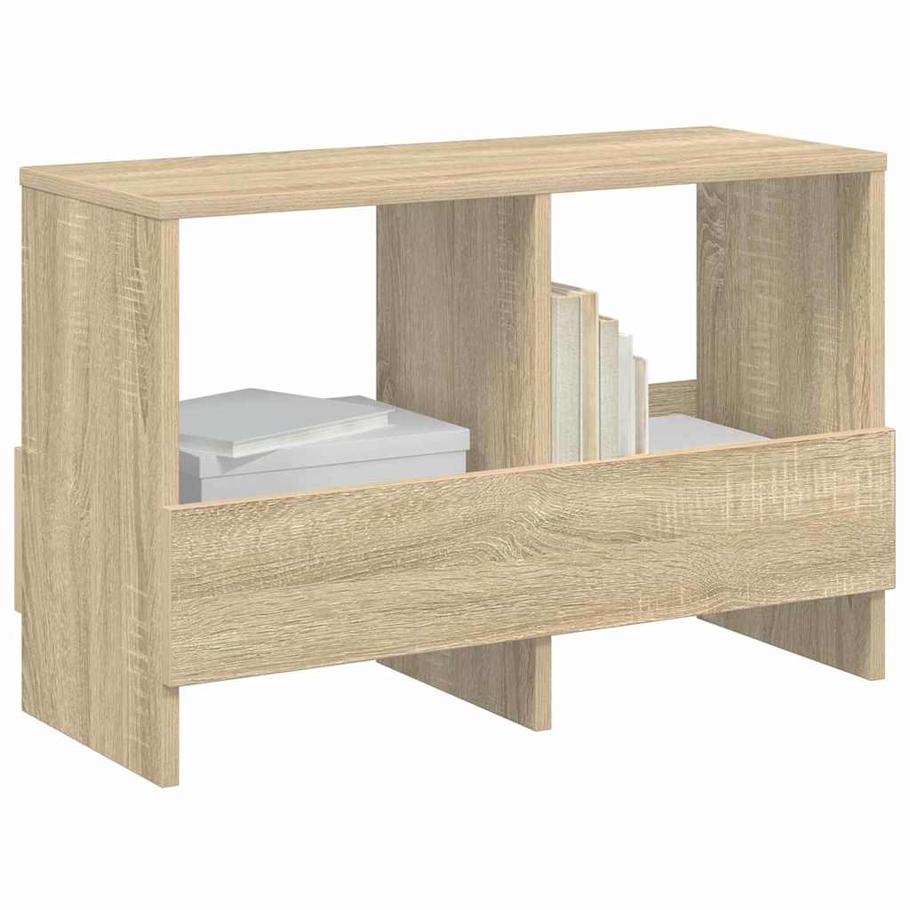 Scaffale per riviste Rovere Sonoma 68,5 x 30 x 45 cm