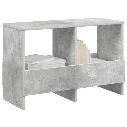 Scaffale per riviste Grigio cemento 68,5 x 30 x 45 cm