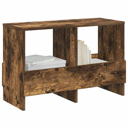 Scaffale per riviste Rovere fumÃ© 68,5 x 30 x 45 cm