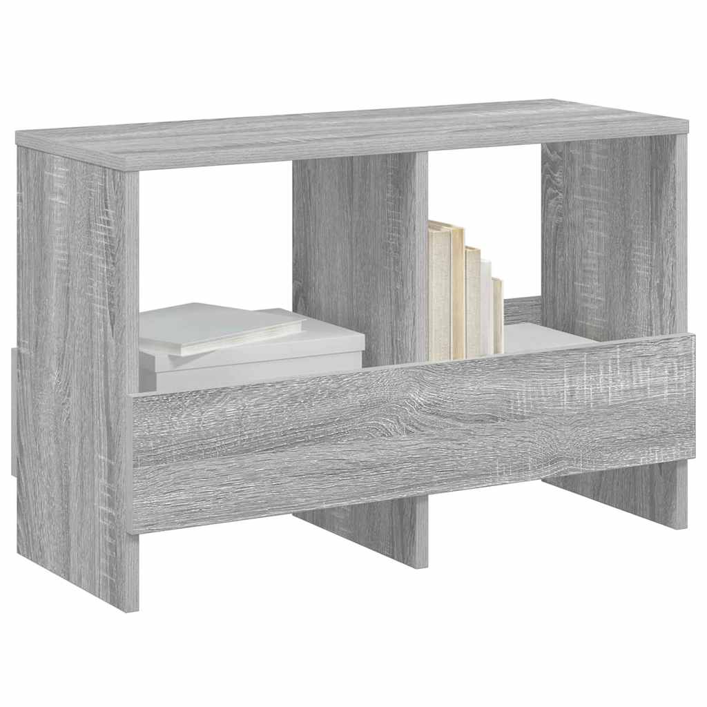 Scaffale per riviste Grigio Sonoma 68,5 x 30 x 45 cm