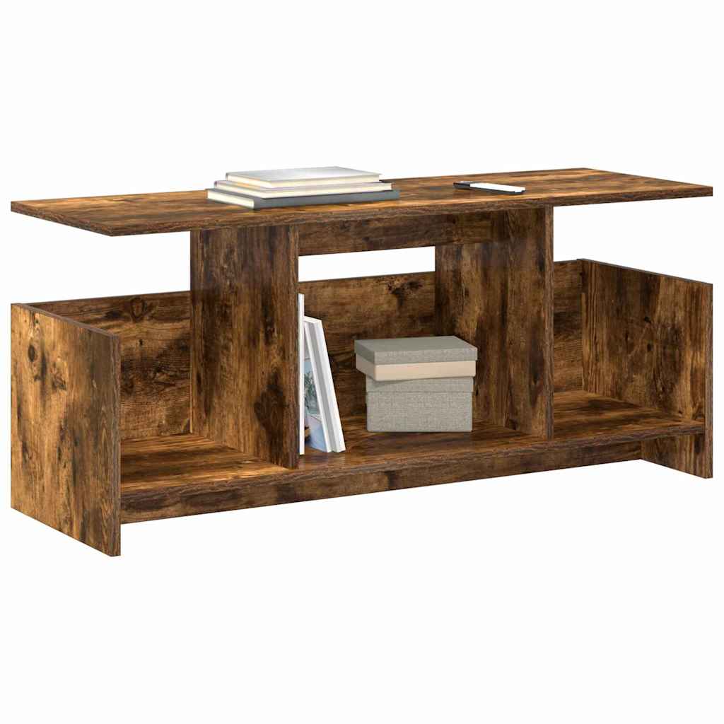 Supporto TV Rovere fumÃ© 102 x 35 x 45 cm Legno multistrato