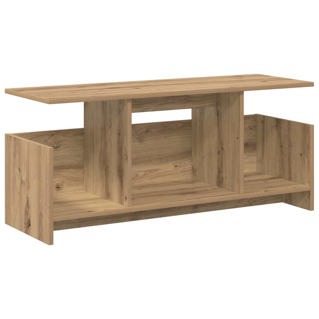 Supporto TV Rovere artigianale 102 x 35 x 45 cm