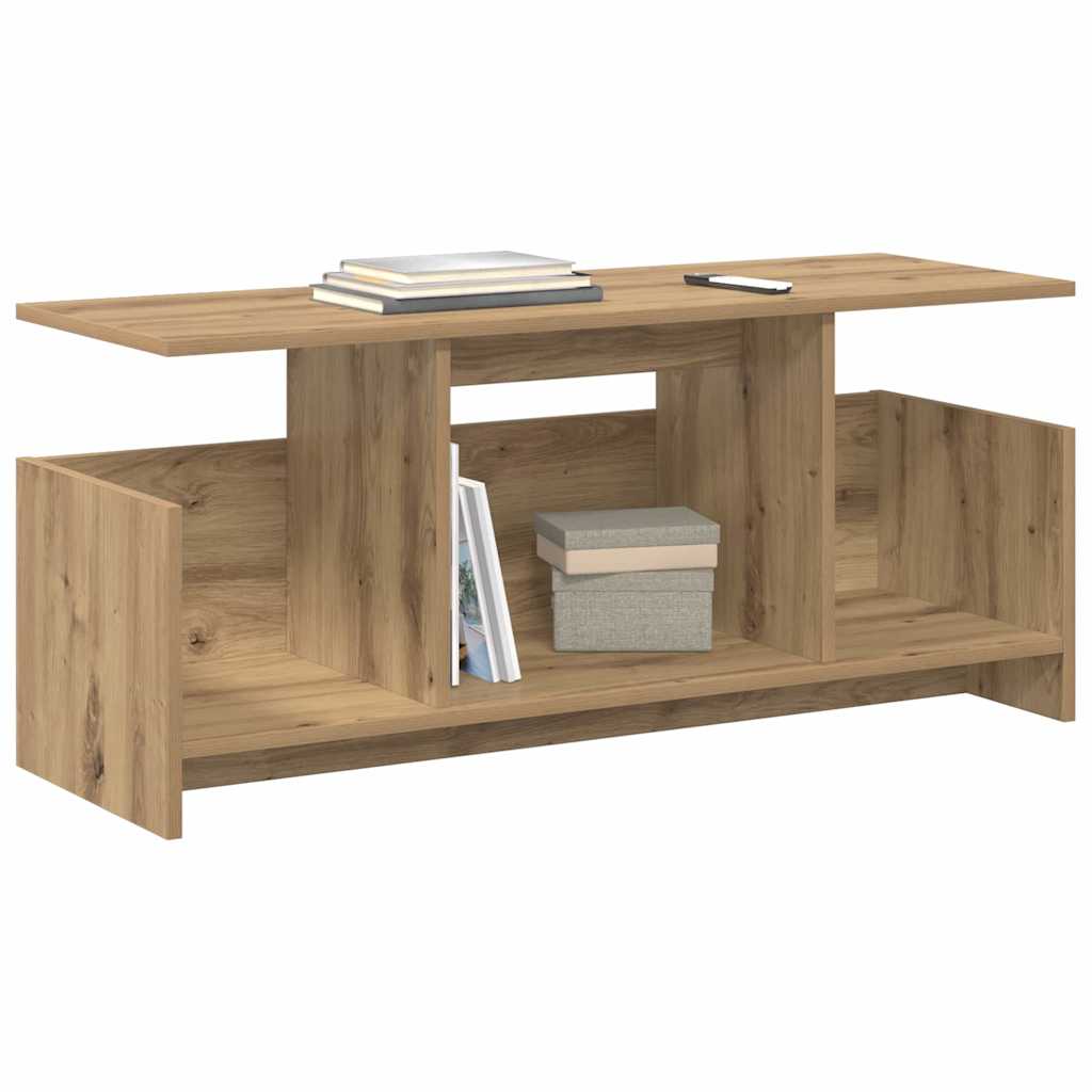 Supporto TV Rovere artigianale 102 x 35 x 45 cm