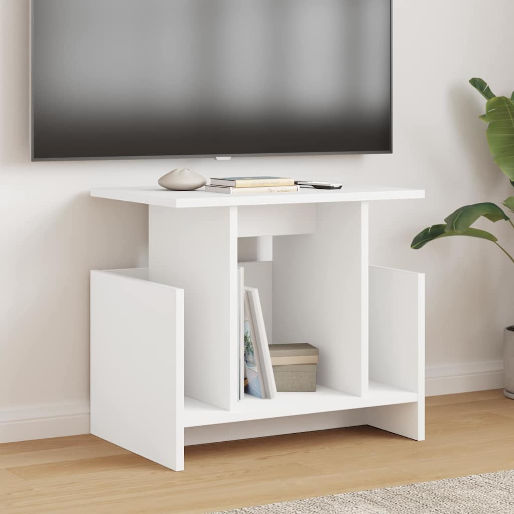 Supporto TV Bianco 50 x 35 x 45 cm Legno multistrato