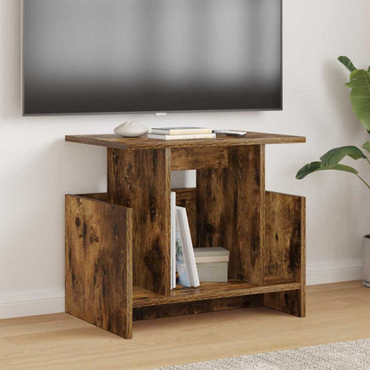 Supporto TV Rovere fumÃ© 50 x 35 x 45 cm Legno multistrato