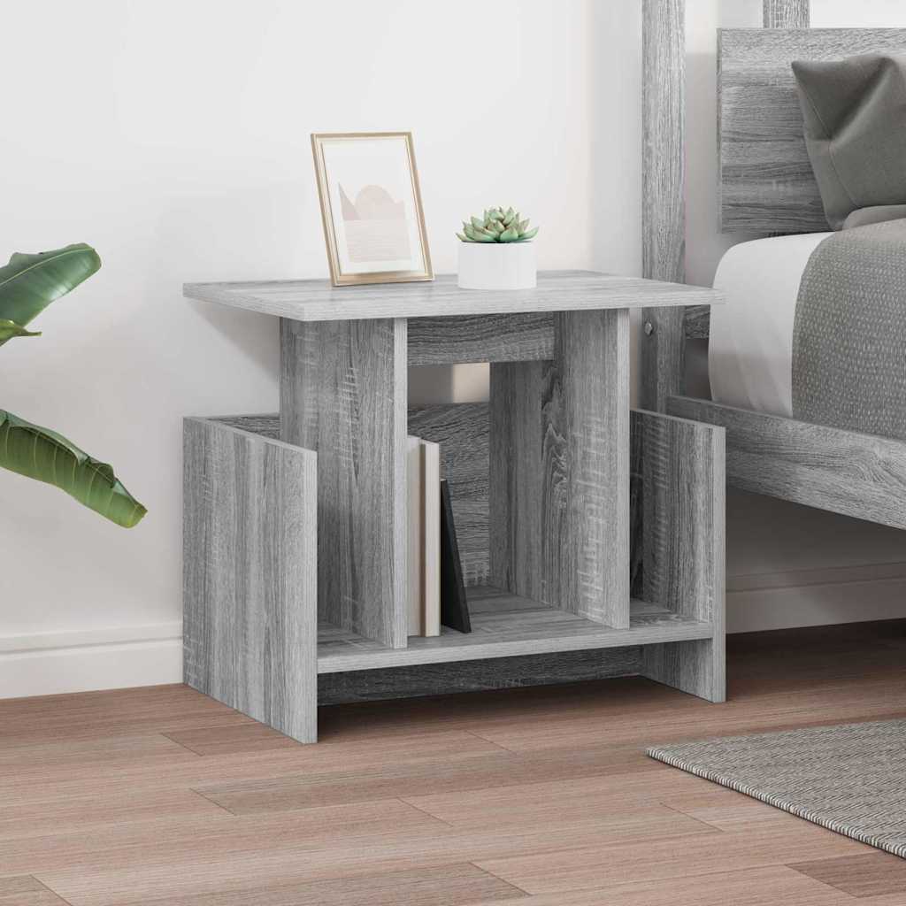 Supporto TV 2 pcs Grigio Sonoma 50 x 35 x 45 cm