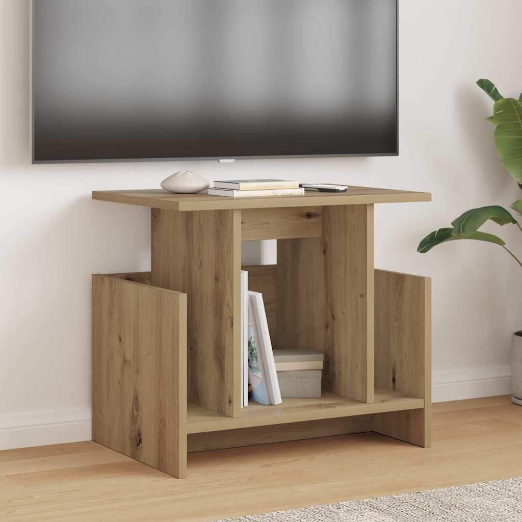 Supporto TV 2 pcs Rovere artigianale 50 x 35 x 45 cm