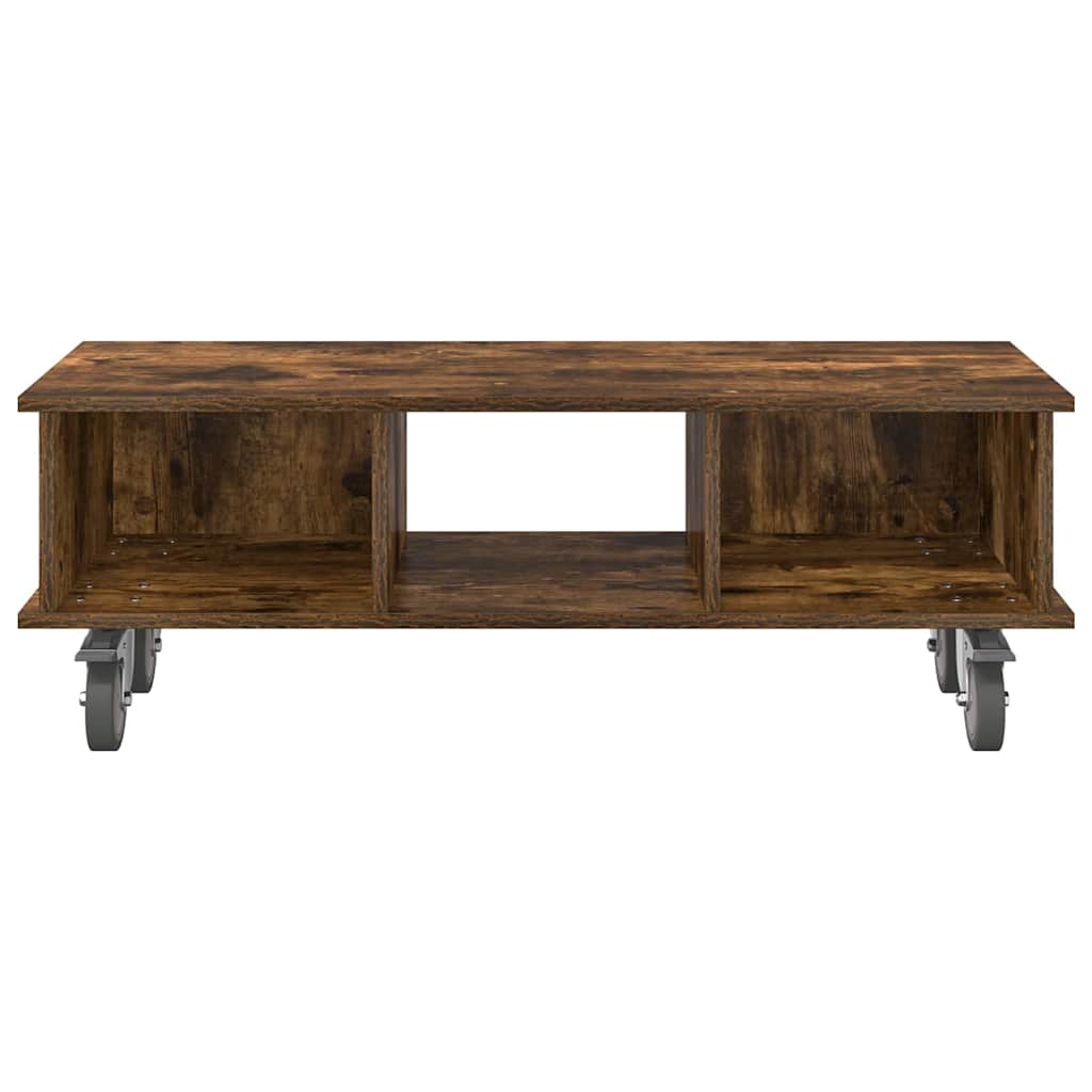Supporto TV Rovere fumÃ© 100 x 35 x 35 cm Legno multistrato