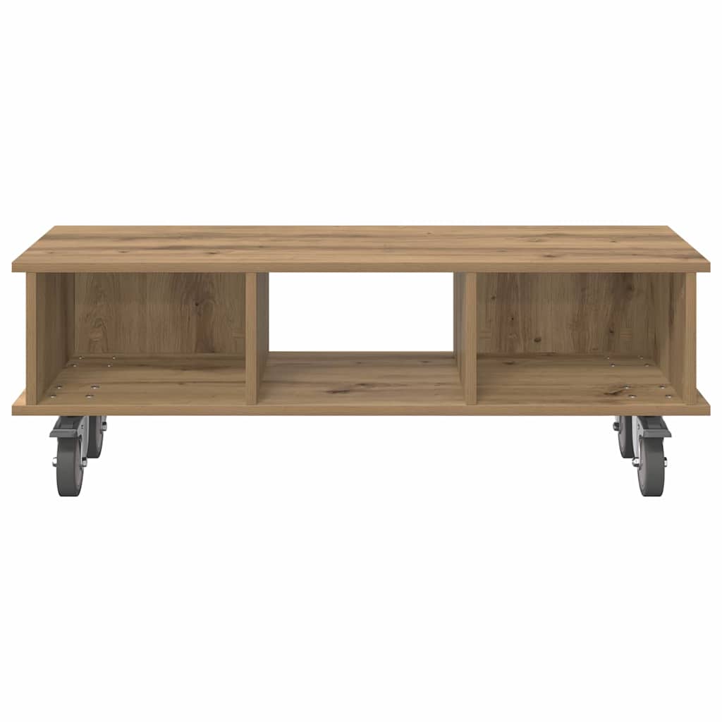 Supporto TV Rovere artigianale 100 x 35 x 35 cm