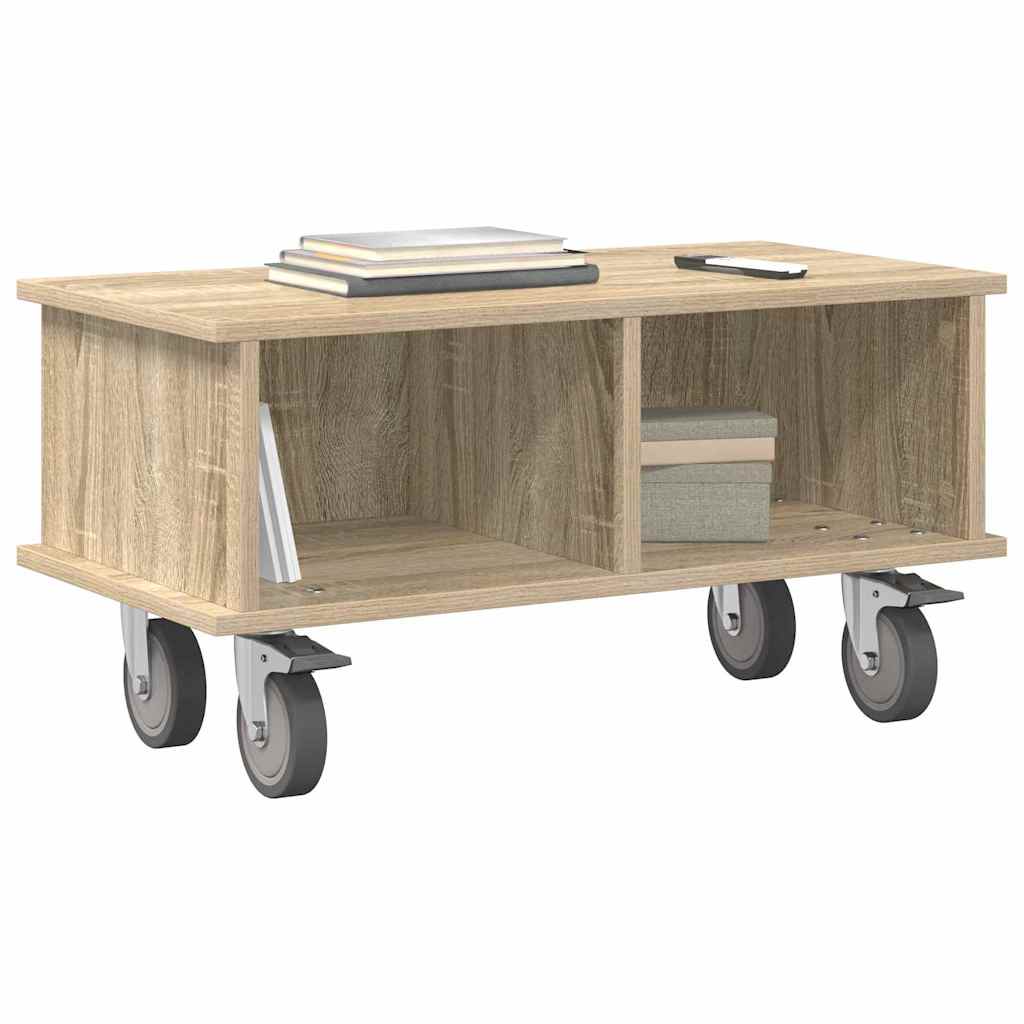 Supporto TV Rovere Sonoma 68,5 x 35 x 35 cm Legno multistrato