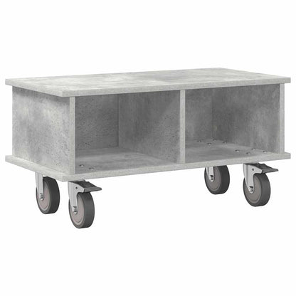 Supporto TV Grigio cemento 68,5 x 35 x 35 cm Legno multistrato