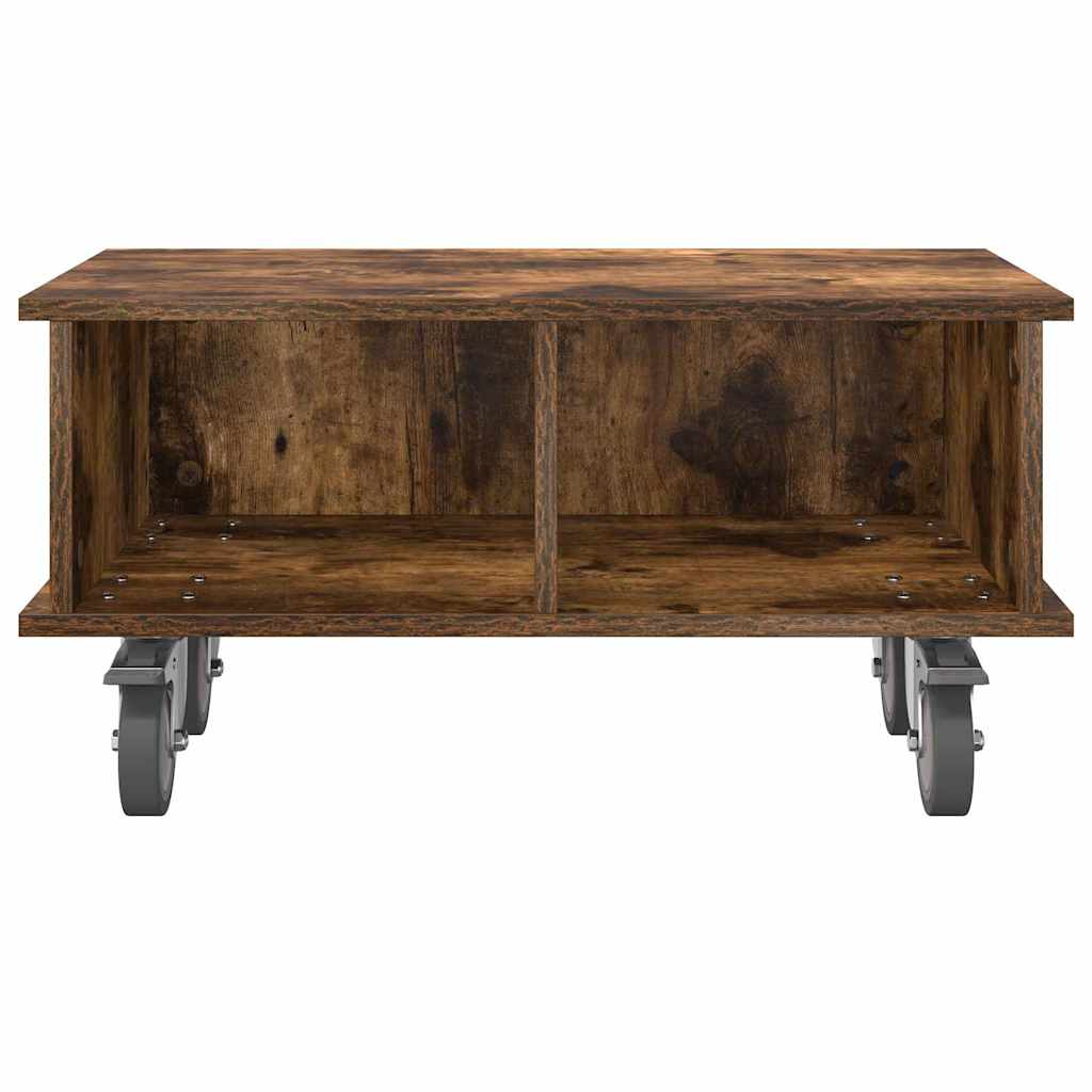 Supporto TV Rovere fumÃ© 68,5 x 35 x 35 cm Legno multistrato