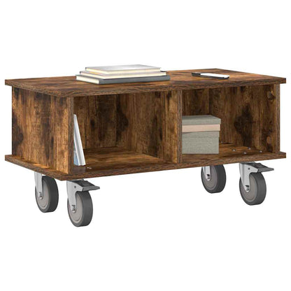 Supporto TV Rovere fumÃ© 68,5 x 35 x 35 cm Legno multistrato