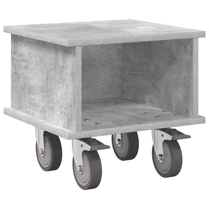 Supporto TV Grigio cemento 37 x 35 x 35 cm Legno multistrato