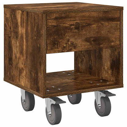 Comodino Rovere fumÃ© 40,5 x 40 x 48 cm Legno multistrato