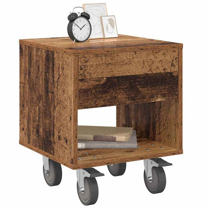 Comodino Legno vecchio 40,5 x 40 x 48 cm Legno multistrato