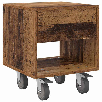 Comodino 2 pcs Legno vecchio 40,5 x 40 x 48 cm