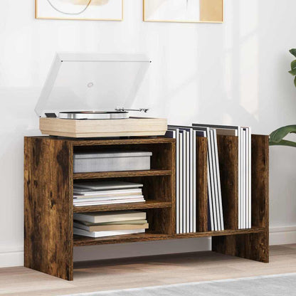 Mobile porta vinili Rovere fumÃ© 78.5 x 35 x 45 cm