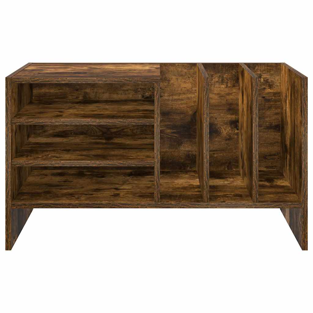 Mobile porta vinili Rovere fumÃ© 78.5 x 35 x 45 cm