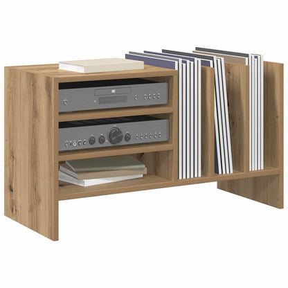 Mobile porta vinili Rovere artigianale 78.5 x 35 x 45 cm