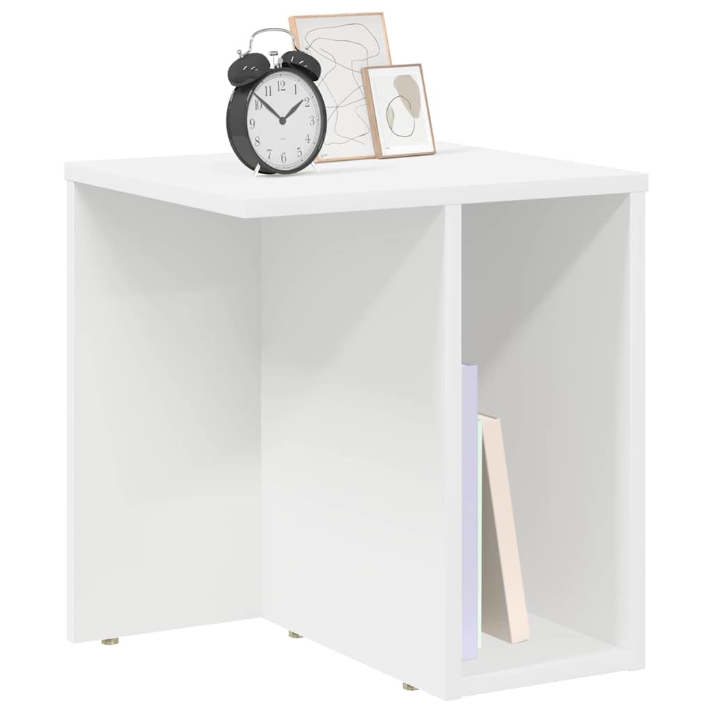 Tavolino Bianco 37 x 32 x 40 cm Legno multistrato