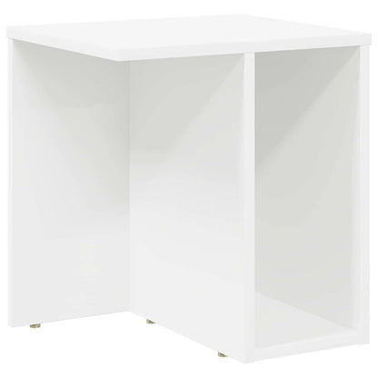 Tavolino 2 pcs Bianco 37 x 32 x 40 cm Legno multistrato