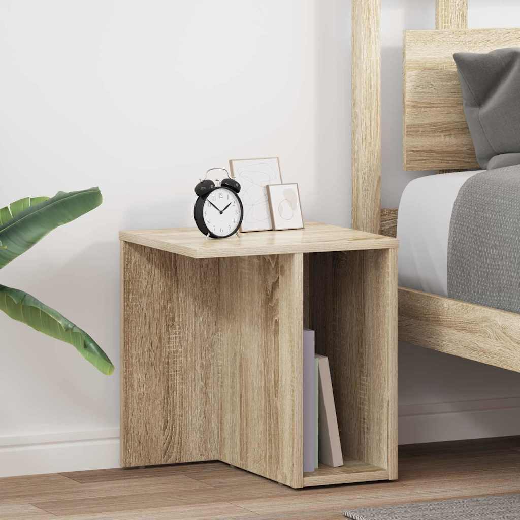 Tavolino 2 pcs Rovere Sonoma 37 x 32 x 40 cm Legno multistrato