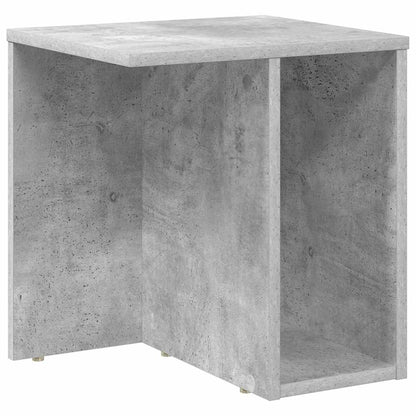 Tavolino 2 pcs Grigio cemento 37 x 32 x 40 cm Legno multistrato