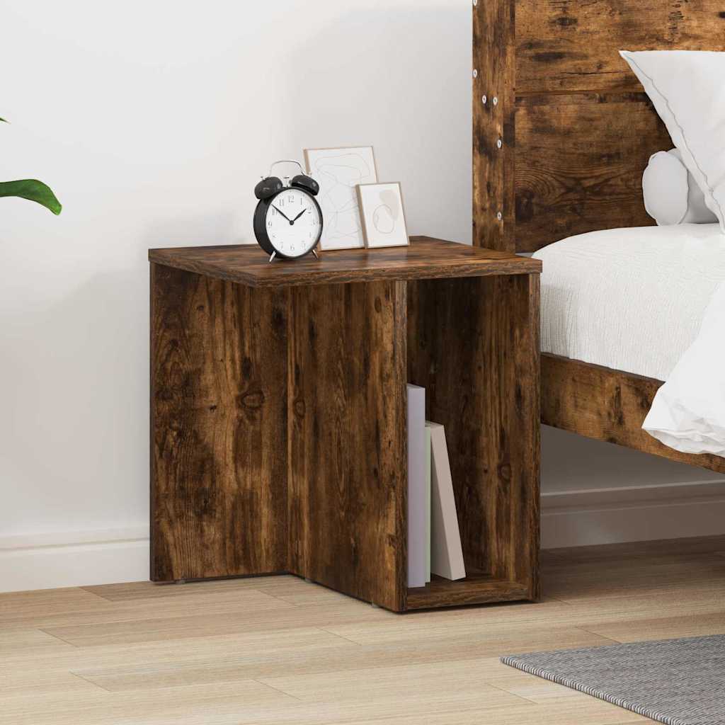 Tavolino Rovere fumÃ© 37 x 32 x 40 cm Legno multistrato