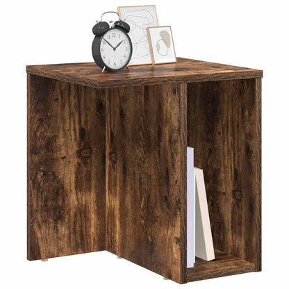 Tavolino Rovere fumÃ© 37 x 32 x 40 cm Legno multistrato