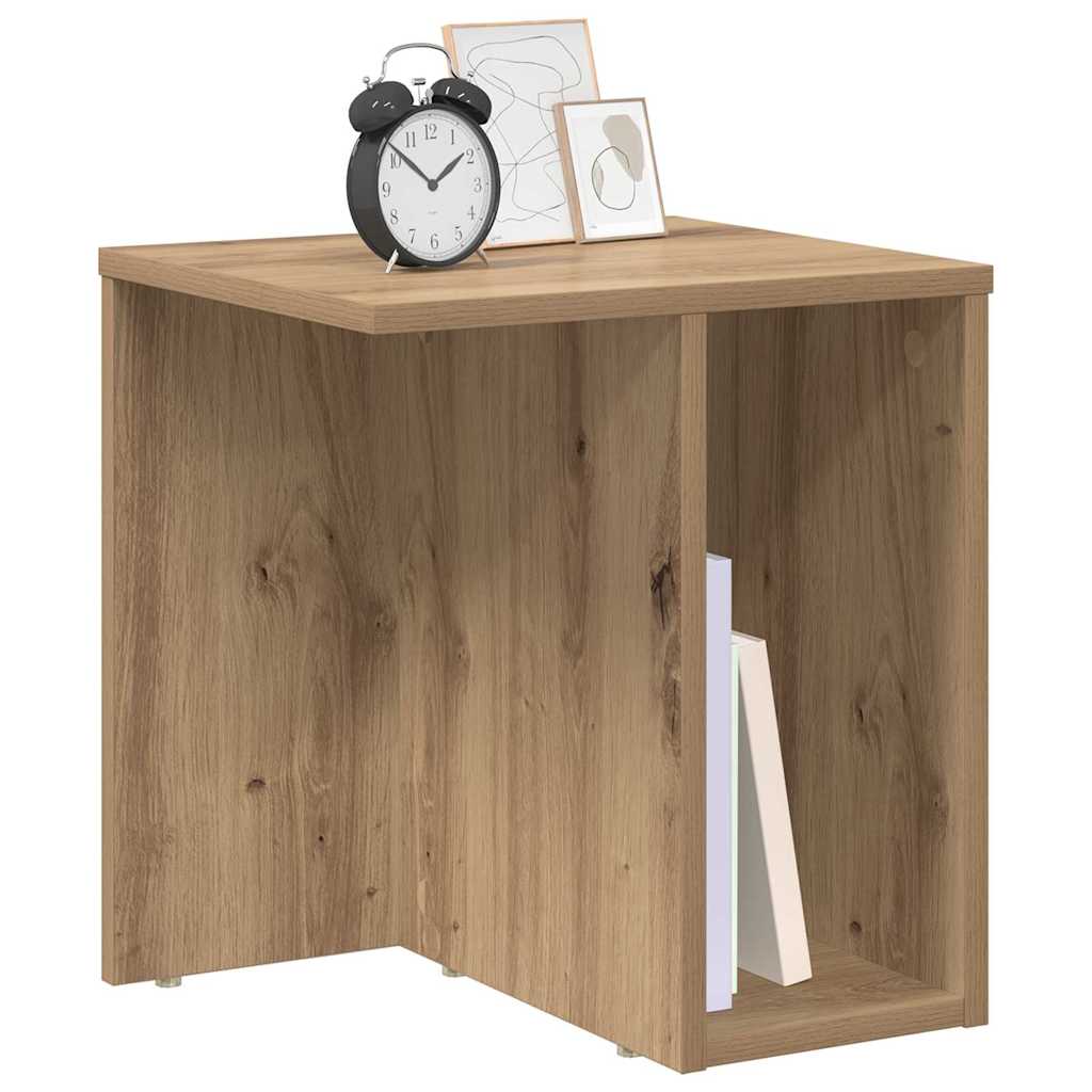 Tavolino Rovere artigianale 37 x 32 x 40 cm Legno multistrato