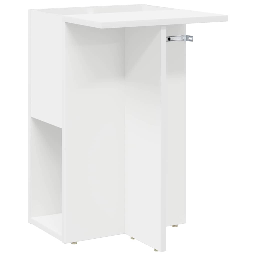 Tavolino Bianco 35 x 40 x 55 cm Legno multistrato