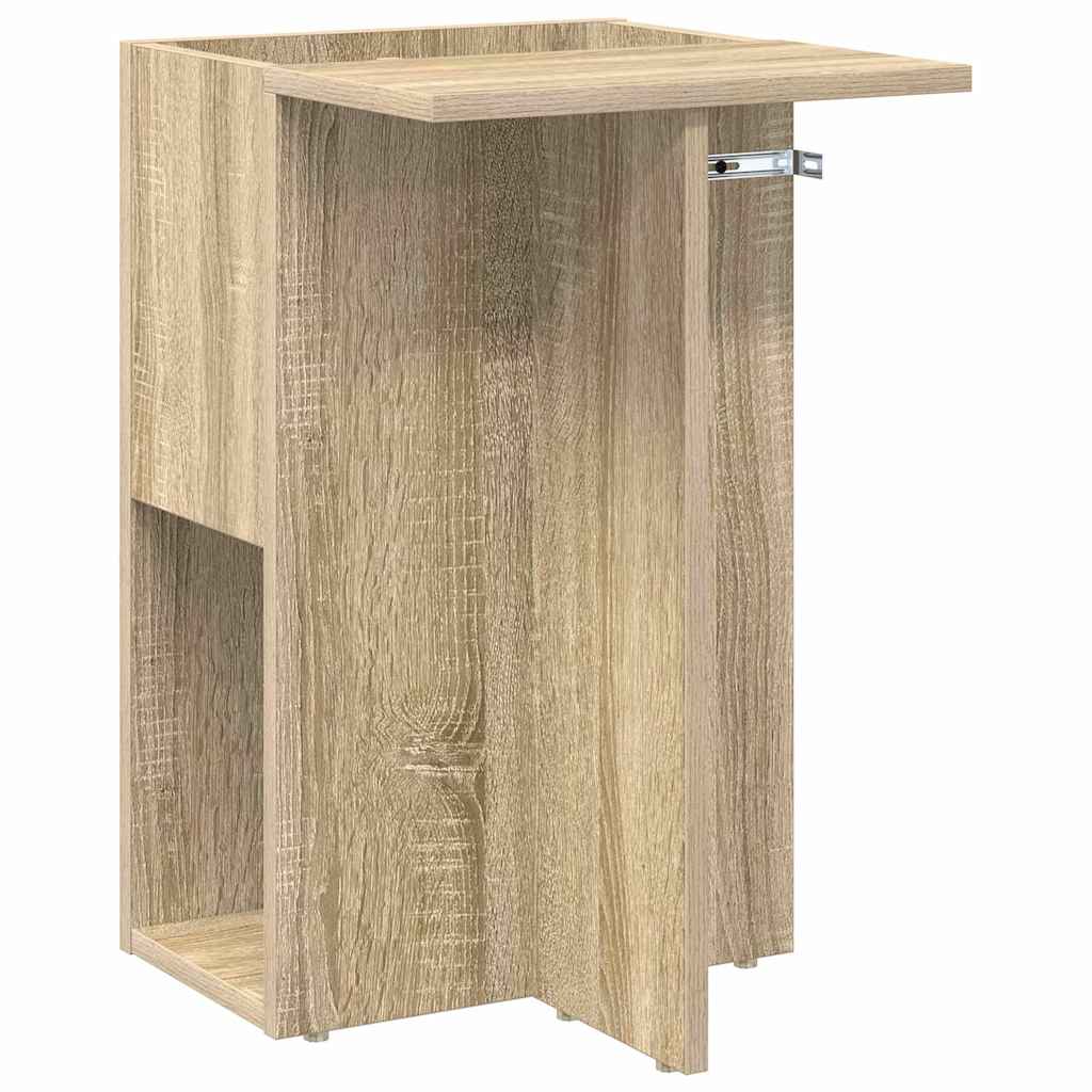 Tavolino Rovere Sonoma 35 x 40 x 55 cm Legno multistrato